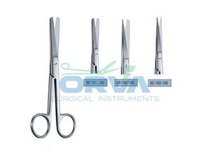 Ciseaux médicaux en acier inoxydable Mayo pour infirmières, ensemble d'instruments chirurgicaux manuels certifiés CE pour les hôpitaux et les interventions chirurgicales - Product Image 5