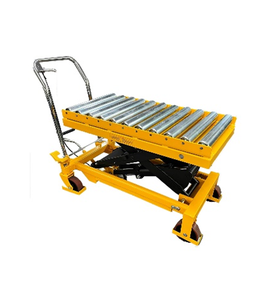 Carro elevador móvil hidráulico manual para troqueles de acero, mesa elevadora tipo tijera para manipulación de troqueles, para máquinas de moldeo por inyección - Product Image 5