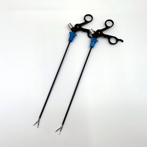 Fórceps de coagulación bipolar laparoscópica de acero inoxidable eléctrico - Product Image 6