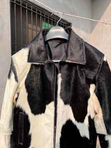 แจ็คเก็ตหนังวัวแท้คุณภาพสูงแบบใหม่ขายส่ง แจ็คเก็ตหนังวัวสไตล์อเมริกันสำหรับผู้ชาย แจ็คเก็ตหนังแท้สำหรับผู้ชาย - Product Image 6