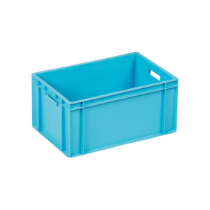 KT 4628 Solid Style Recyclable Storage Box Industrial Logistics <b>Crate</b> Plastic Recycling Bin - Product Image 1