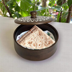 100% Natural and <b>Polished</b> Indian Wood Roti Box for Kitchen <b>Plastic</b> Decorative Best Selling Product - Product Image 1
