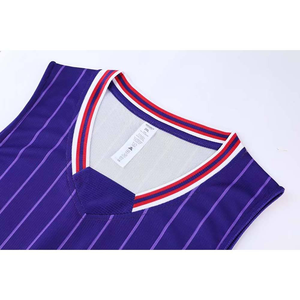 Ensemble de maillots de basket-ball personnalisés pour adultes unisexes haute performance 100% polyester sans manches respirant durable nom de l'équipe personnalisée - Product Image 2