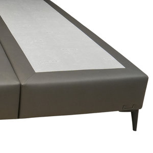 Base de lit sommier en acier en similicuir de luxe avec tête de lit, ensemble de base ergonomique moderne Pulse Dream, durable et confortable pour chambre à coucher (B2B) - Product Image 3