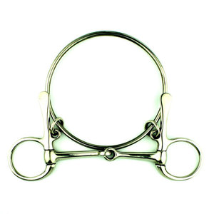 Bocados para Caballos de Acero Inoxidable de Estilo Clásico: Herramienta de Equitación Resistente y Suave para Exhibición y Práctica, Manejo Suave, Alta Calidad - Product Image 4