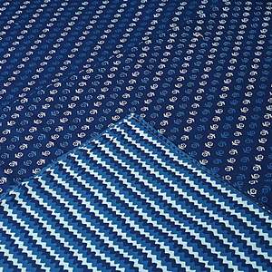 Dohar de Algodón 240 Hilos con Estampado Floral Azul Índigo para Cama Doble SHKR1023 - Product Image 5