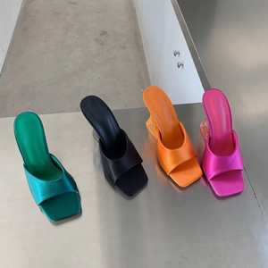 Latest Spring and Summer French Style Mary Jane Shoes Retro British Thick Sole Leather <b>Flats</b> Sweet Cool High Heel Shoes - Product Image 1