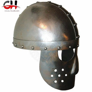 18GA SCA Casque nasal normand médiéval Casque de masque de casque Viking. - Product Image 5