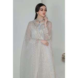 Conjunto de Traje de Mujer en Organza Bordada SF-186 - Product Image 3