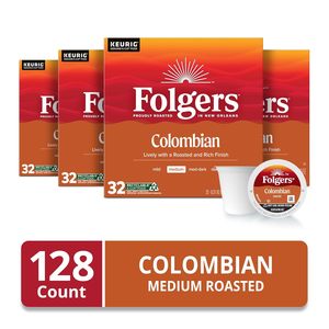 Café Colombien Folgers, torréfaction moyenne, dosettes Keurig K-Cup, boîtes de 32 unités (lot de 4) - Product Image 3