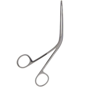 Pinces d'otologie microscopiques courbées et droites, manuelles, réutilisables, de couleur argentée unie, haute performance, fabrication professionnelle DARLEYS SURGICAL CO - Product Image 5