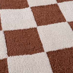 Modern Jute Rectangular Patchwork <b>Rug</b> for Living Room <b>Hallway</b> Bedside - Product Image 3