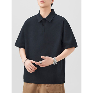 2025 Polo de punto de gran tamaño Premium para Hombre, camiseta Original para Mujer, Polo deportivo de marca de verano de algodón 100% personalizado - Product Image 1