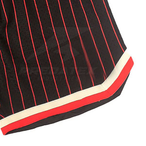 Pantalones cortos de gimnasio de verano para hombre de poliéster 100% de alta calidad, cintura elástica de Color personalizado, patrón sólido, pantalones cortos de malla de uso informal para adultos - Product Image 5