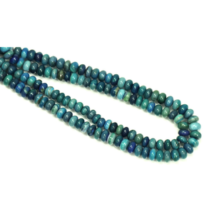 Cuentas Redondas de Ópalo Azul Prusia: Piedras Preciosas Lisas AAA para Artesanía (7-11 mm) - Product Image 4