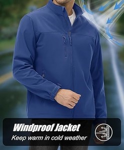 Veste Softshell Unisexe de Super Qualité Vêtements Veste Softshell Personnalisée Top Tendance Vestes Softshell Grande Taille - Product Image 2