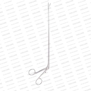 Pince à biopsie laryngée Jackson à longue tige – Outils réutilisables pour l'élimination des corps étrangers et la microchirurgie de la gorge par Vaslcare - Product Image 1