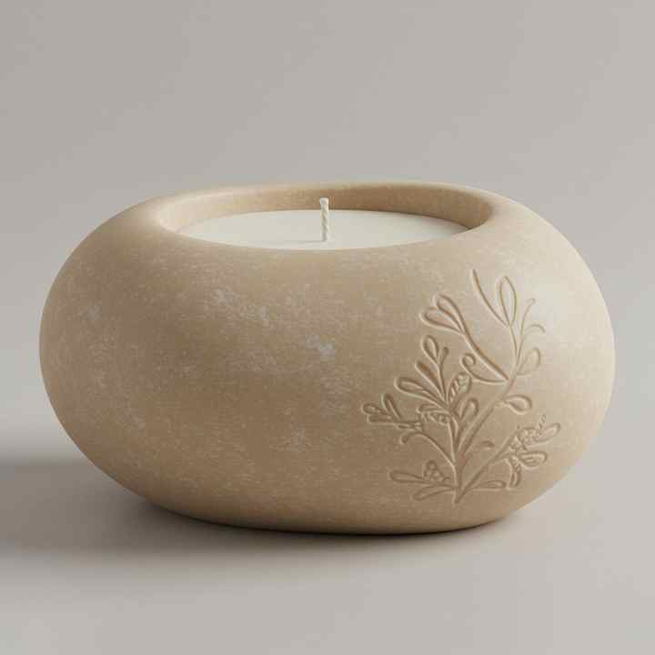 Korea custom candle New Design Home Decorative Ceramic Pot Scented Candles luxury candle jars Handmade