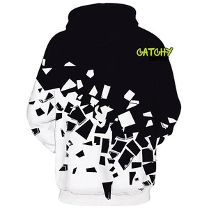 เสื้อฮู้ดกราฟิกแบบสวมหัวพิมพ์สกรีนโลโก้ที่กำหนดเองสำหรับผู้ชายชุดพิเคิลบอลสำหรับยิมเสื้อมีฮู้ดคุณภาพสูง - Product Image 6