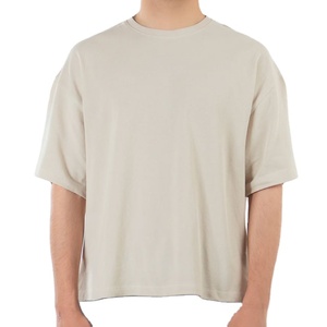 Loose Fit Men <b>Down</b> Shoulder Longline Plain Blank Lightweight 180 Gsm 100% Cotton O-Neck Anti-Pilling T-Shirt Men Clothes - Product Image 6