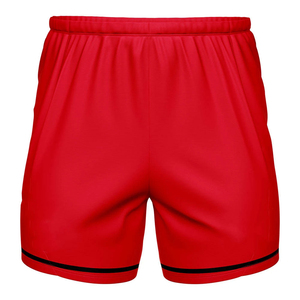 Shorts amples pour hommes décontractés de qualité supérieure en couleur vert foncé respirant personnalisé en gros unisexe - Product Image 4