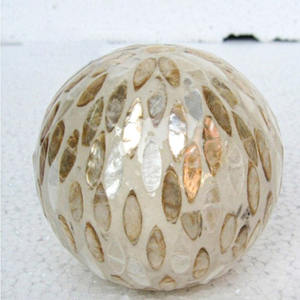 Bolas de mopa de mosaico artesanal para Decoración de mesa Bola de madreperla al por mayor disponible en todos los tamaños y colores - Product Image 1