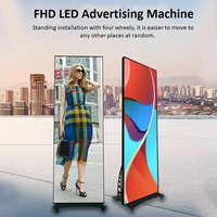 Schermo di pubblicità digitale intelligente P2 con Wifi USB per eventi al coperto e vendita al dettaglio in movimento TV Adverting LED Poster Display