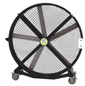 มอเตอร์ PMSM ความเร็วสูง ดีไซน์ใหม่ ขนาด 1.5 ม. 57 นิ้ว พัดลมอุตสาหกรรมแนวตั้งเคลื่อนที่ได้พร้อมที่จับ - Product Image 5