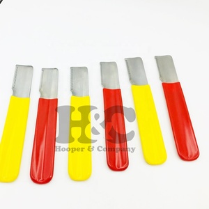 Nuevas llegadas: Cuchillos de pelaje para perros terrier con mango de madera, productos y suministros para mascotas, cuchillo de pelaje para perros y gatos - Product Image 5