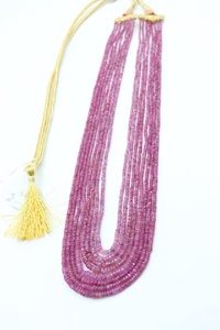 <span class=keywords><strong>8</strong></span> sợi mogok <span class=keywords><strong>Ruby</strong></span> mặt rondelle Vòng cổ <span class=keywords><strong>Ruby</strong></span> Sapphire mogok <span class=keywords><strong>Ruby</strong></span> đính cườm Vòng cổ - Product Image 6