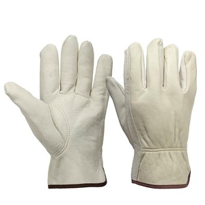 ถุงมือนิรภัยสำหรับคนขับรถบรรทุก, ถุงมือนิรภัยหนังวัวป้องกันมือทนทาน - Product Image 6