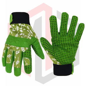 Gant de jardinage 2025 populaire, design personnalisé, antidérapant, compatible écran tactile, matériau sur mesure, poignet tricoté épais 11 oz, pour femme, travail - Product Image 3