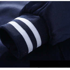 Printemps automne hommes ensembles de sport à la mode marque de mode hommes veste de Baseball + pantalon vêtements de sport à manches longues survêtement ensemble mâle - Product Image 6