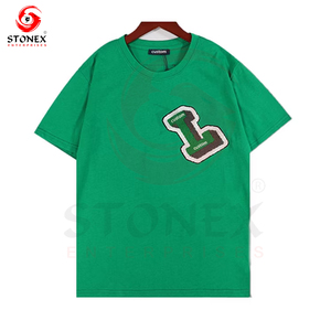 Chất Lượng Cao Bán Buôn 100% Cotton Tùy Chỉnh In Ấn Heavyweight Áo Thun Đường Phố Mặc Unisex Drop Shoulder Áo Sơ Mi Nam - Product Image 1