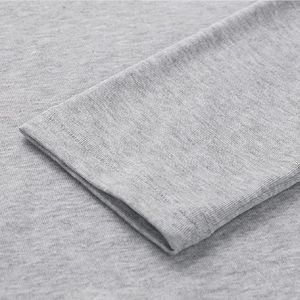 Chandails en tricot décontractés de printemps anti-rides pour hommes de qualité supérieure en vente en gros de chandail en polyester de couleur unie motif hiver - Product Image 5