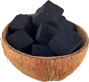 Como preço Natural Duro Coco Hookah Carvão Shisha Carvão à venda