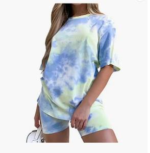 Camiseta ajustable con tinte de corbata para mujer al precio más vendido con tamaño personalizado en Nuevo diseño Camiseta con tinte de corbata para mujer Lo mejor para uso informal - Product Image 4