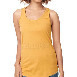 Cómoda camiseta sin mangas para mujer a la venta de alta calidad baja Moq camiseta sin mangas para mujer Slim Fit Fitness Wear camiseta sin mangas para mujer - Product Image 2