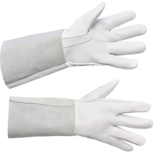 Guantes de trabajo de soldadura de cuero de tamaño personalizado - Product Image 1