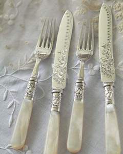 Juegos de cubiertos de vajilla de acero inoxidable con mango de resina respetuosos con el medio ambiente personalizables al por mayor para uso doméstico y hotelero - Product Image 1