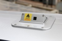 Barre lumineuse LED de signalisation d'urgence SENKEN pour ambulance, camion de pompiers, voiture, véhicule, en aluminium fin, clignotante
