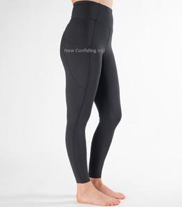 Leggings de cheval chic d'équipement équestre tendance culottes d'équitation de vente chaude collants d'équitation personnalisés avec poches pour téléphone - Product Image 5