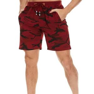 Shorts pour hommes respirants personnalisés en polyester, tissu doux, impression par sublimation, coupe décontractée élastique, design sportif actif de haute qualité - Product Image 6