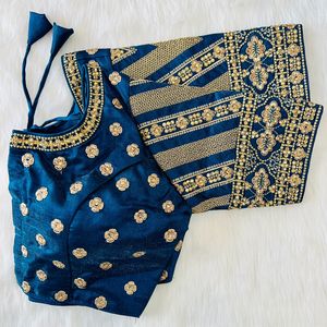 Readymade-Blusa de seda con costuras pesadas, ropa de novia de talla grande con estilo abierto, acolchada, suave, con ganchos hechos a mano - Product Image 6