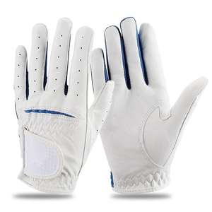 Latest Design High Quality Durable Genuine <b>Leather</b> Golf <b>Gloves</b> Waterproof Flexible for Gym Use Right Left Handed Golfer - Product Image 2