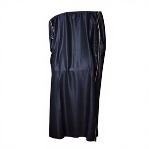 Túnicas Marroquíes Personalizadas ODM para Hombre, Estilo Casual de Verano, Listas para Usar, Largo hasta el Tobillo, Cuello Jubba, Transpirables, de Viscosa, para Otoño - Product Image 4