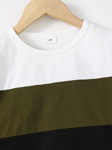 Chándales de algodón de alta calidad para niños OEM personalizado impreso patrón sólido Top traje deportivo de invierno - Product Image 2