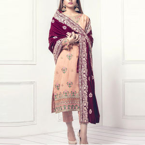 Low Price Custom Label Velvet <b>Shawl</b> <b>for</b> <b>Women</b> Hot Sale Plus Size New Arrival Fashionable Ladies Velvet <b>Shawl</b> Wholesale OEM - Product Image 1