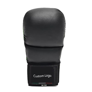 Mitaines et gants de sparring en cuir PU personnalisés avec poignées pour MMA, boxe, karaté, kickboxing, entraînement d'arts martiaux, boxe - Product Image 2