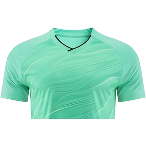 Camiseta de Fútbol Transpirable Unisex para Adultos, 100% Poliéster, 180g, Secado Rápido, Cuello Redondo, Manga Corta, Personalizable con Sublimación, Nombre del Equipo y Números - Product Image 2